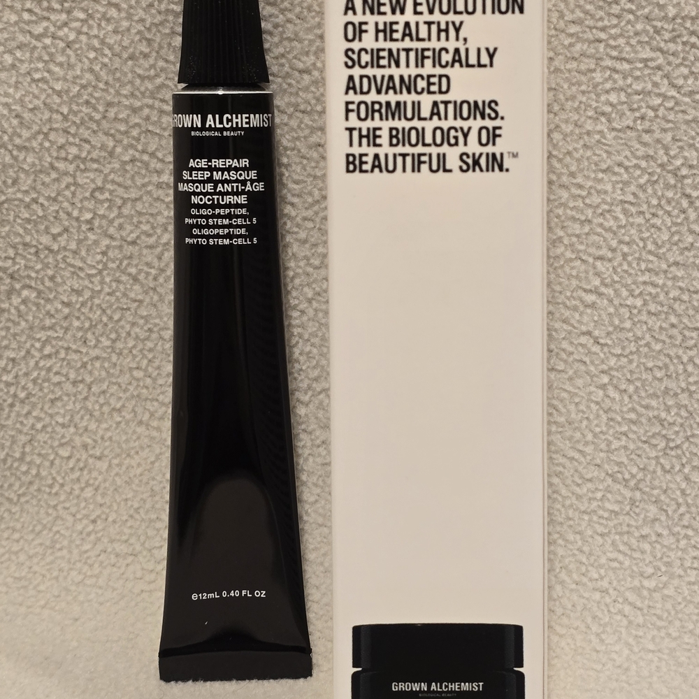 Grown Alchemist Age Repair Sleep Masque Olio-Peptide, Helix-Aspersa 12mL/ 0.40oz